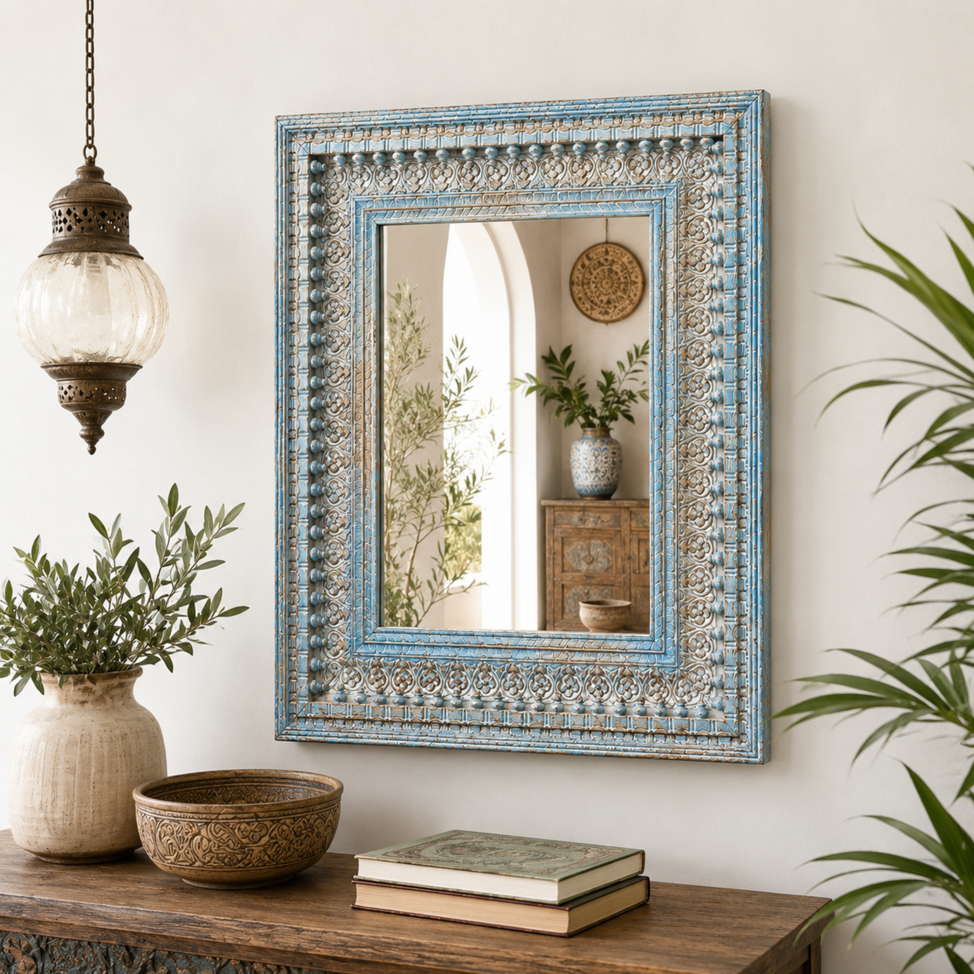 Celeste Carved Mirror