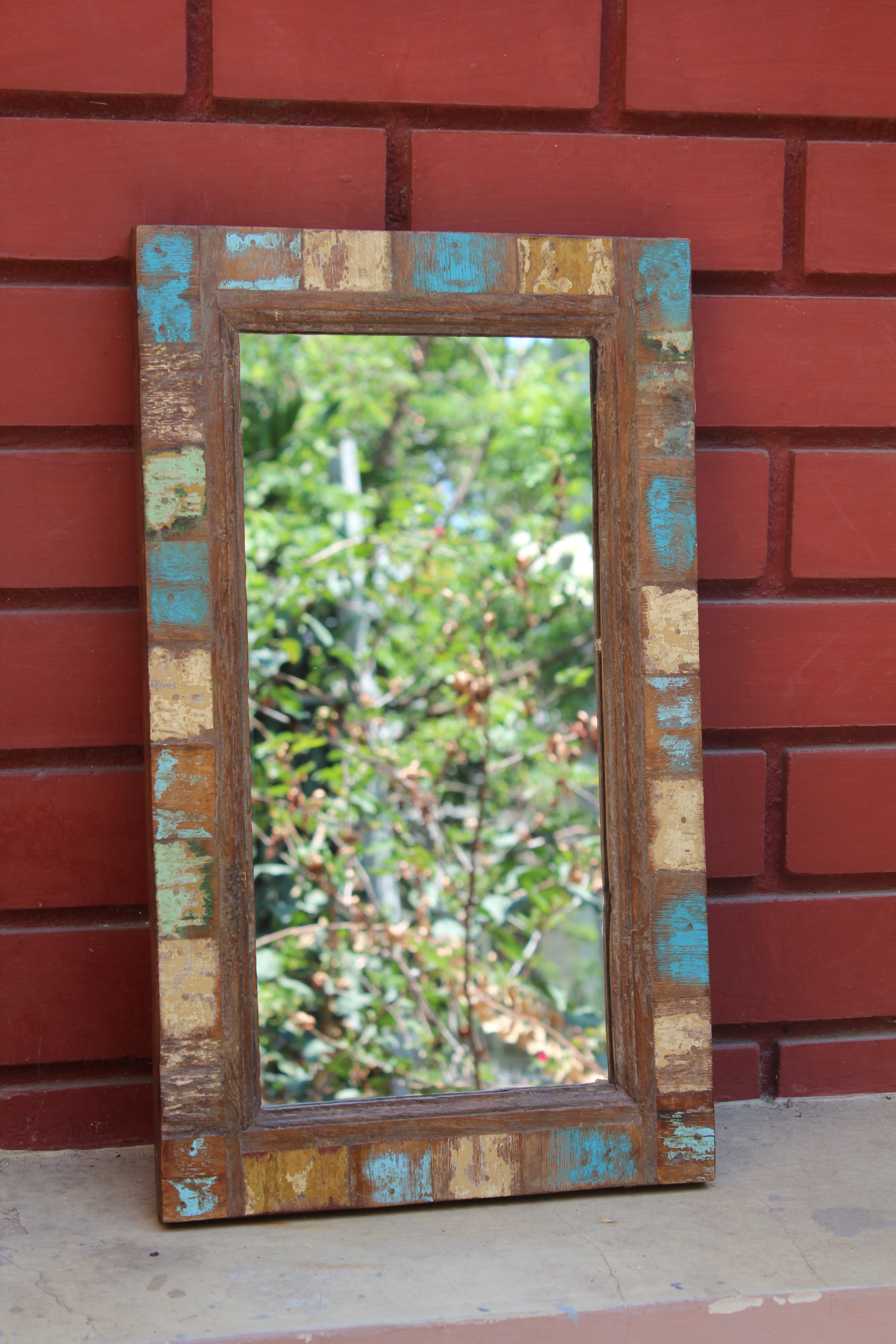 Rustic Distressed Mirror