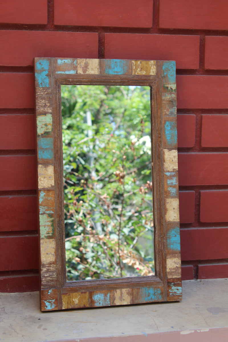 Rustic Distressed Mirror Bangalore Hunts