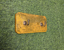 Load image into Gallery viewer, Wooden Panel with two hooks