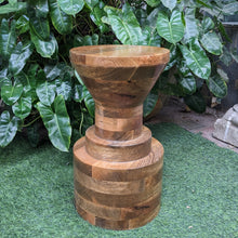 Load image into Gallery viewer, Round Wooden Stool/Side Table