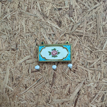 Load image into Gallery viewer, Vintage Tile with Hooks