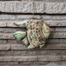 Load image into Gallery viewer, Metal Fish Hanging Candle and Tea light Holder