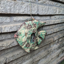 Load image into Gallery viewer, Metal Fish Hanging Candle and Tea light Holder