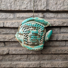 Load image into Gallery viewer, Metal Fish Hanging Candle and Tea Light Holder