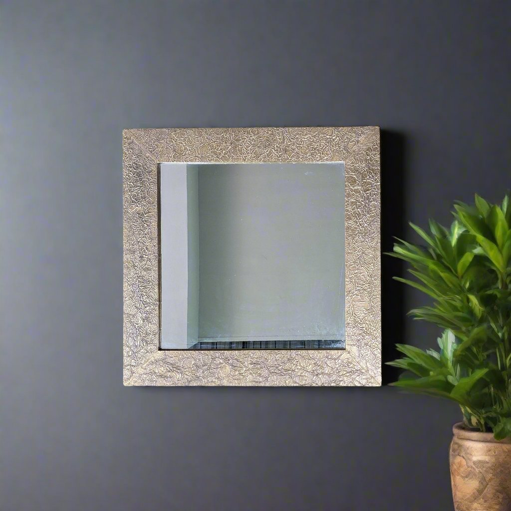 Antique Gold Metal Frame with mirror