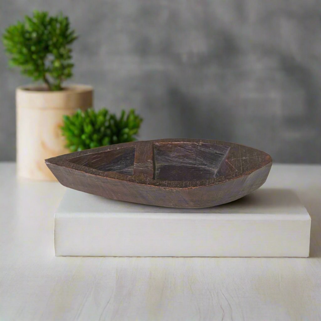 Vintage Wooden Beaker /Bowl-7