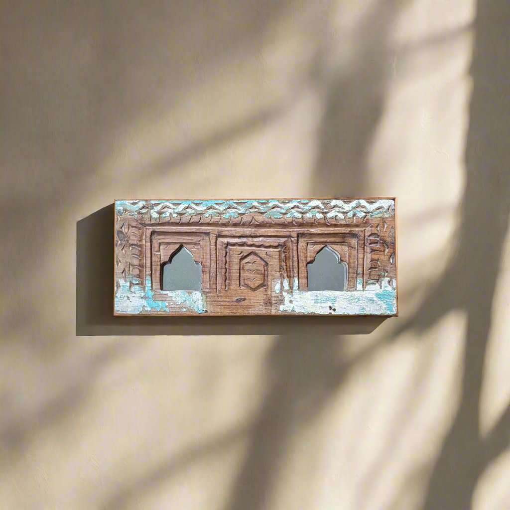 Small Jharokha Mirror 2 in 1 frame