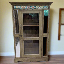 Load image into Gallery viewer, Sage Green Storage Cabinet
