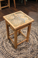 Load image into Gallery viewer, Side Table With a Tile Finish Top