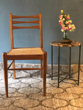 Load image into Gallery viewer, Vintage Style Cane Chair in Teak