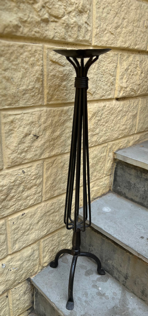 Wrought Iron Candle Stand