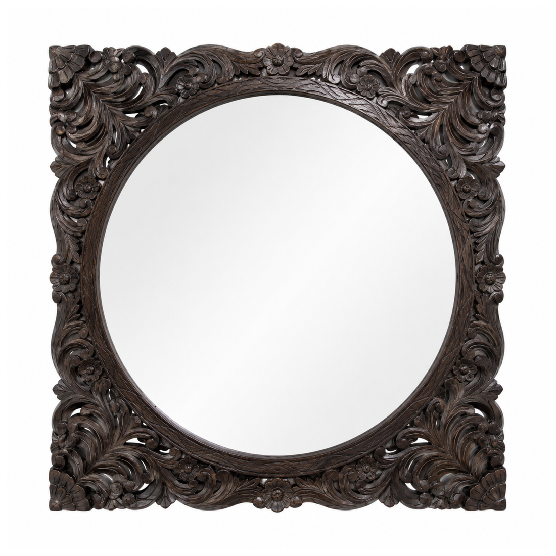 Noir Blossom Mirror