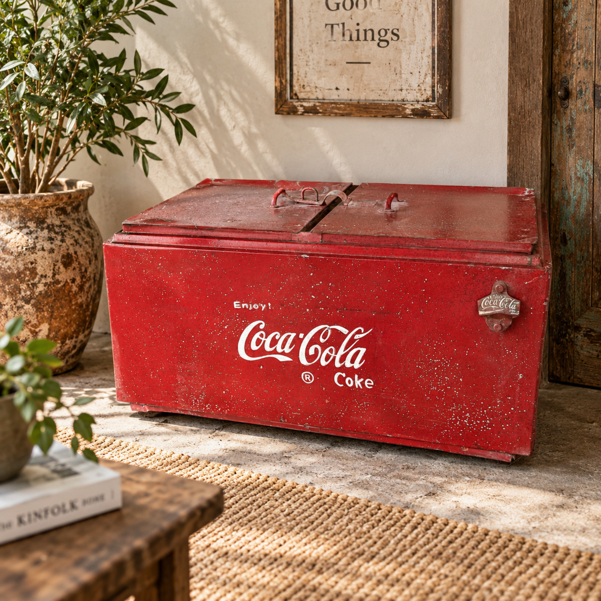 Heritage Coca-Cola Insulated Cooler Chest