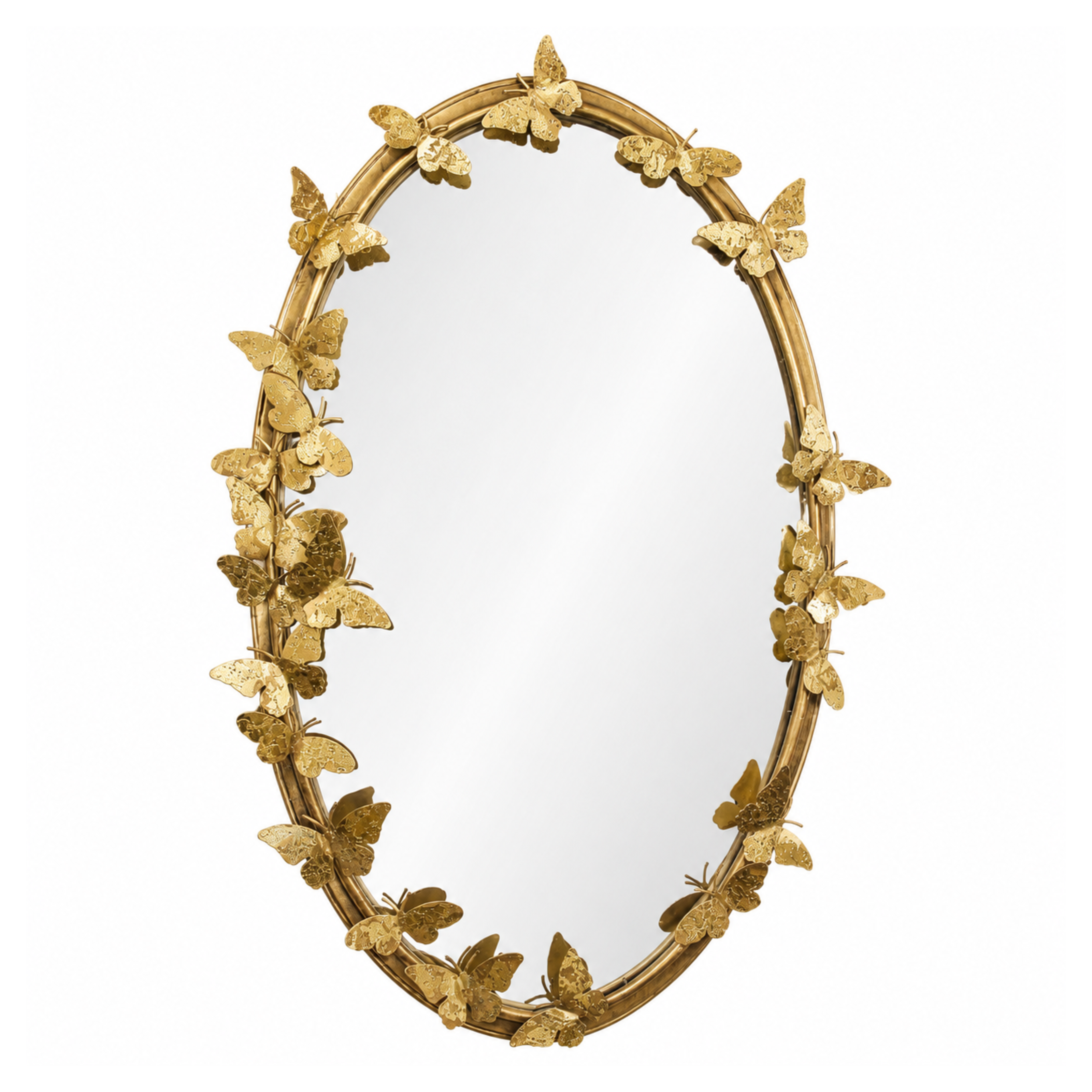 Golden Flutter Mirror