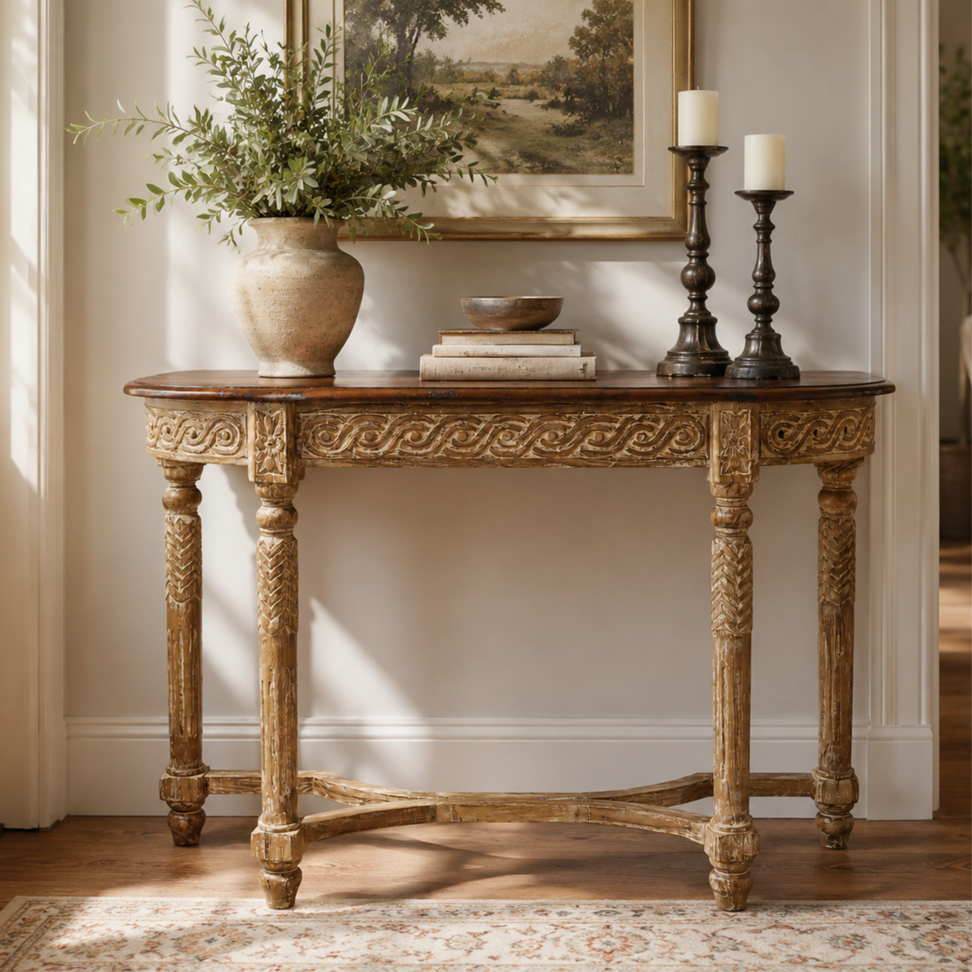 Heritage Scroll Console
