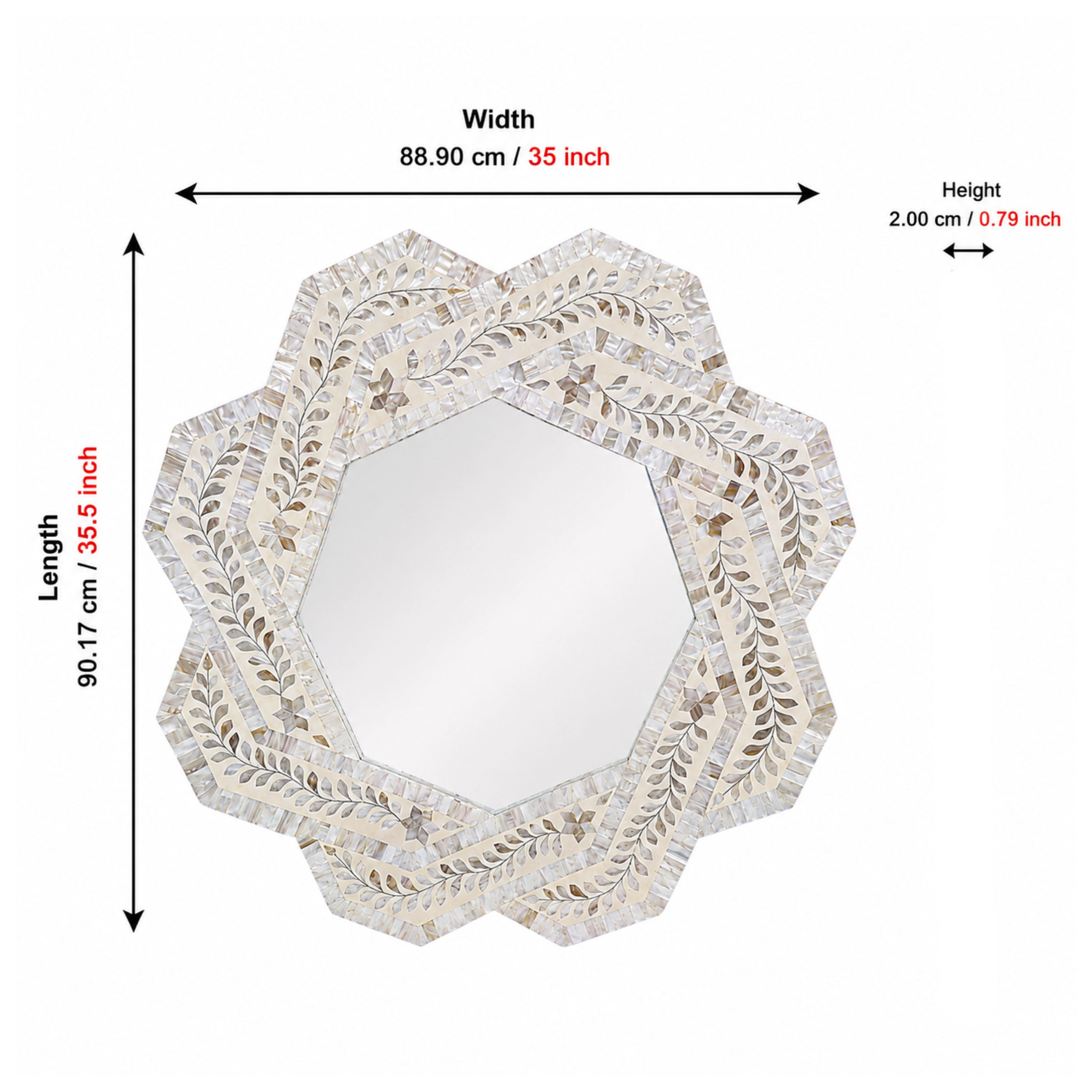 Pearl Bloom Mirror