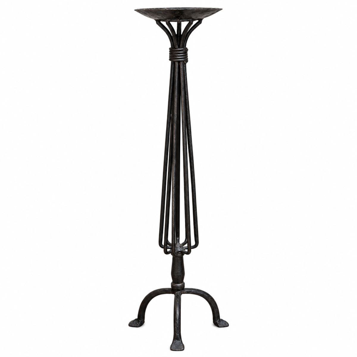 Regal Spire Iron Candle Stand