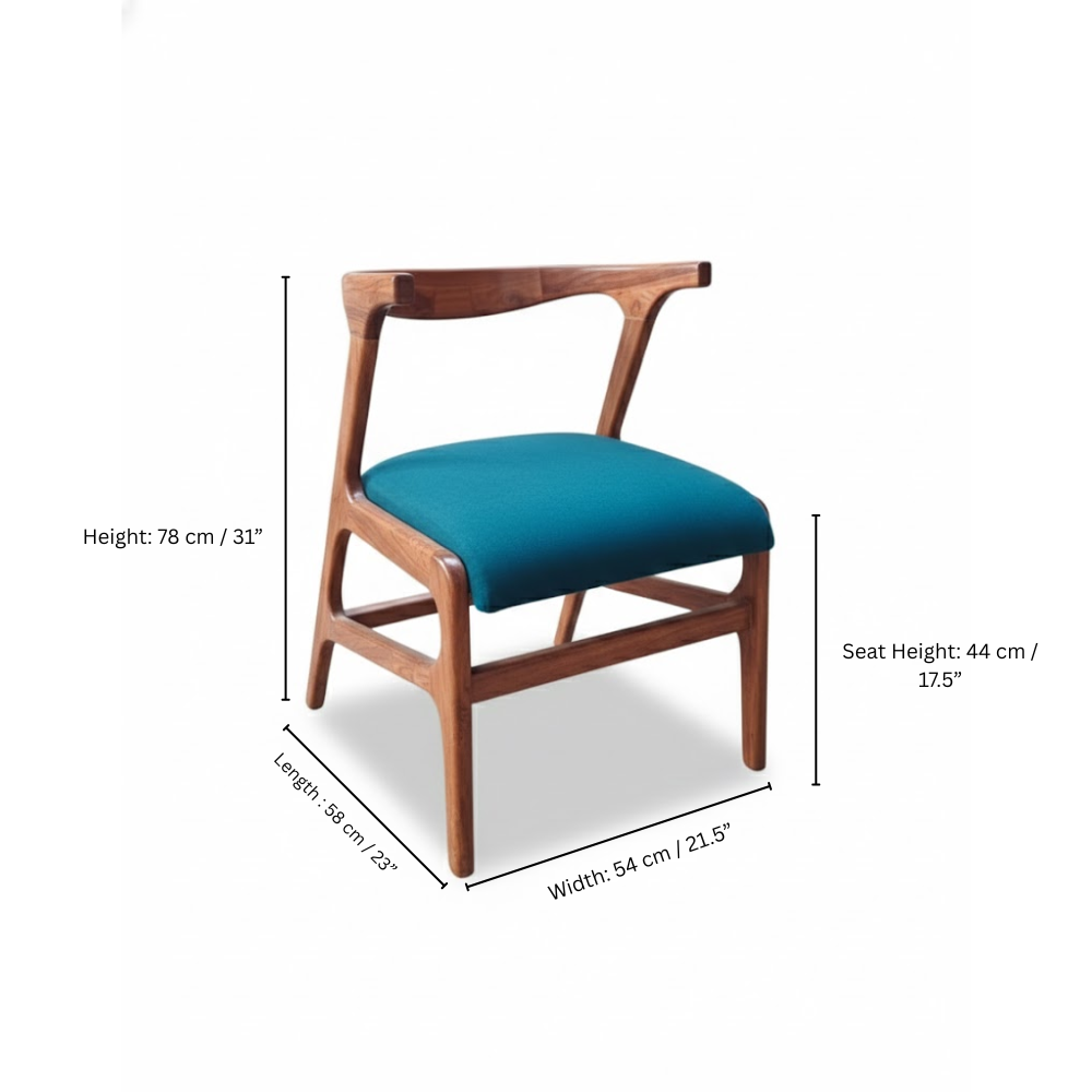 Oslo Wooden Lounge Chair