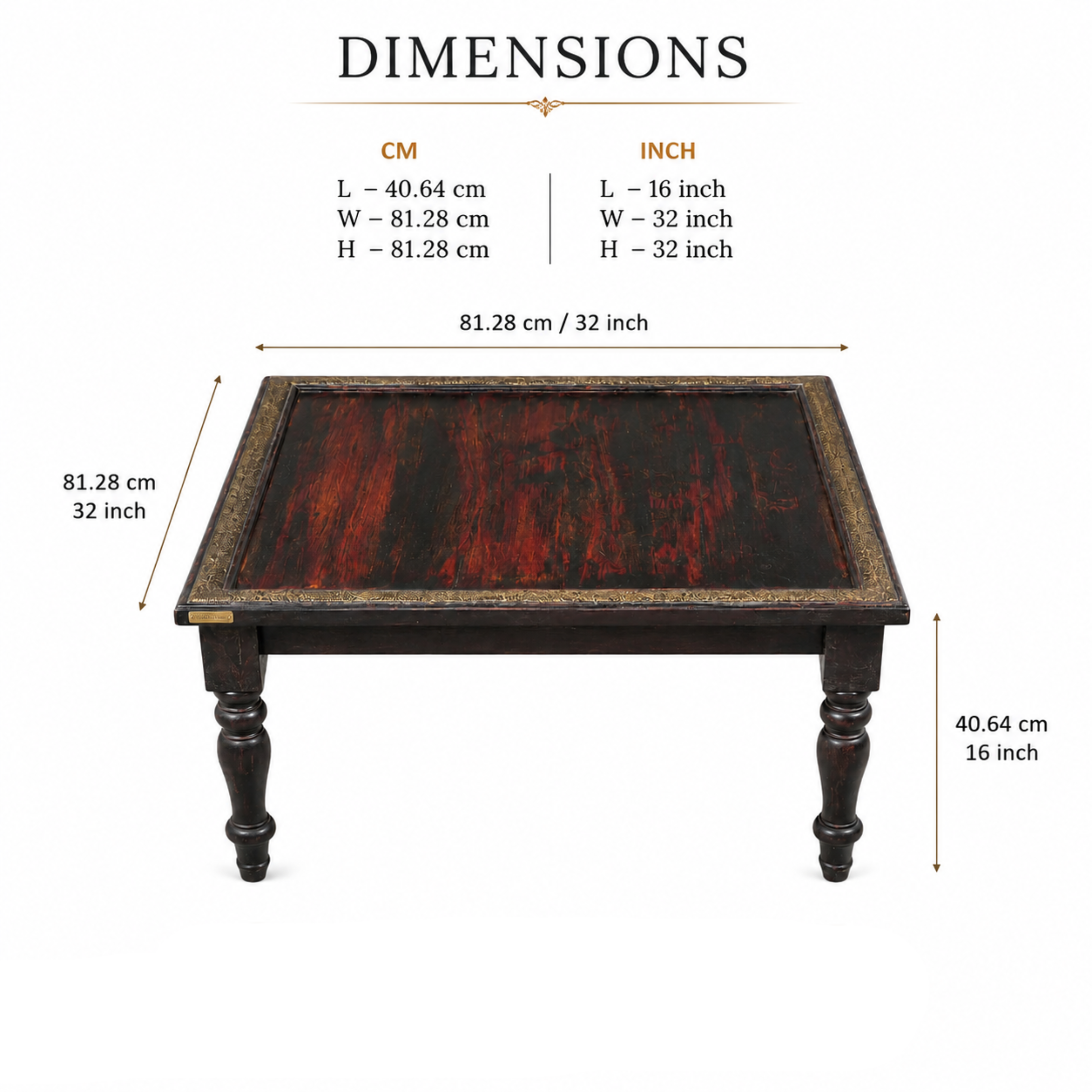 Crimson Manor Table