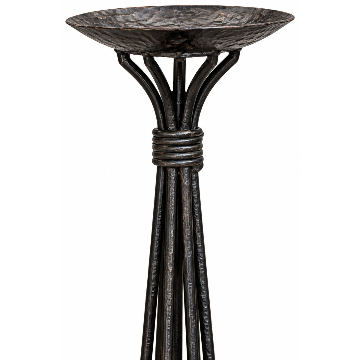 Regal Spire Iron Candle Stand