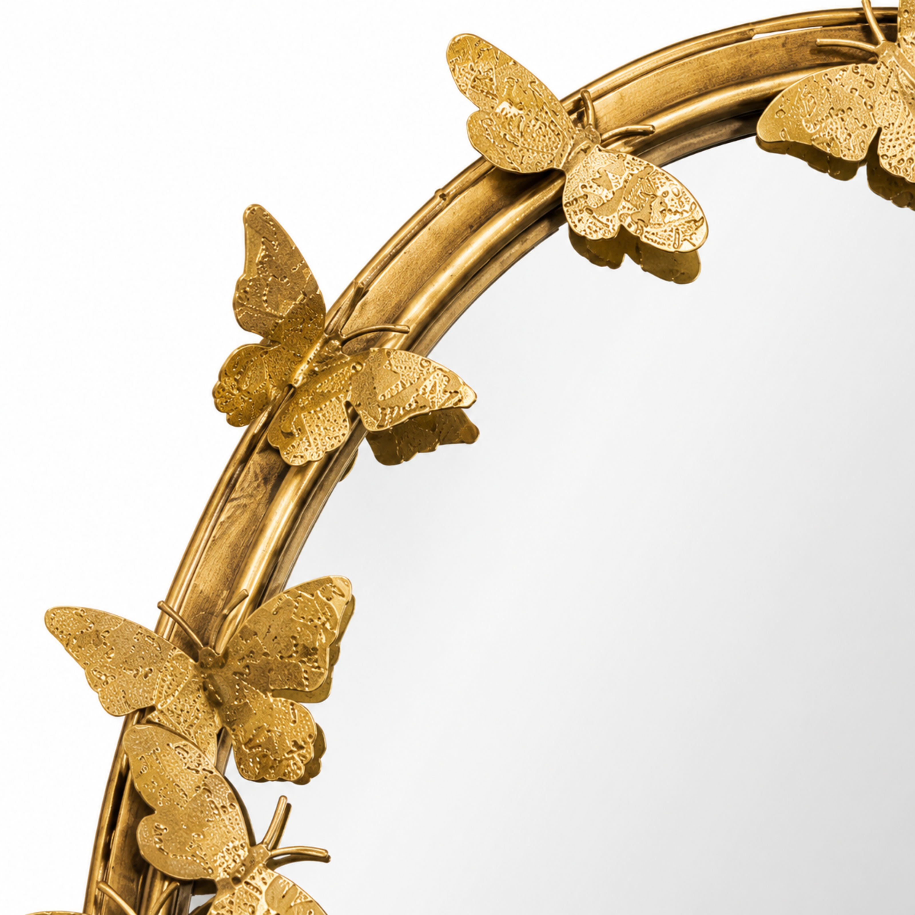 Golden Flutter Mirror