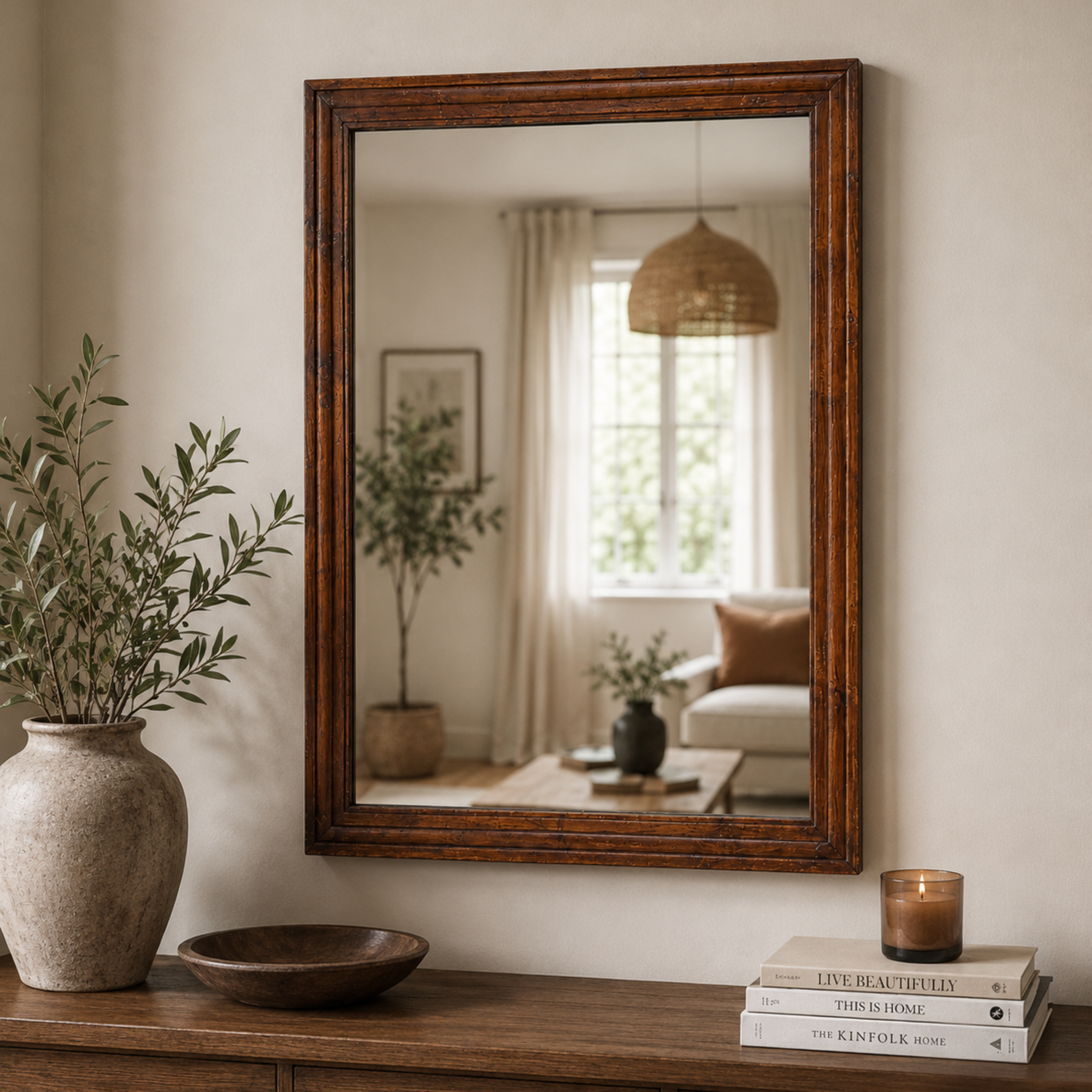 Regal Timber Mirror