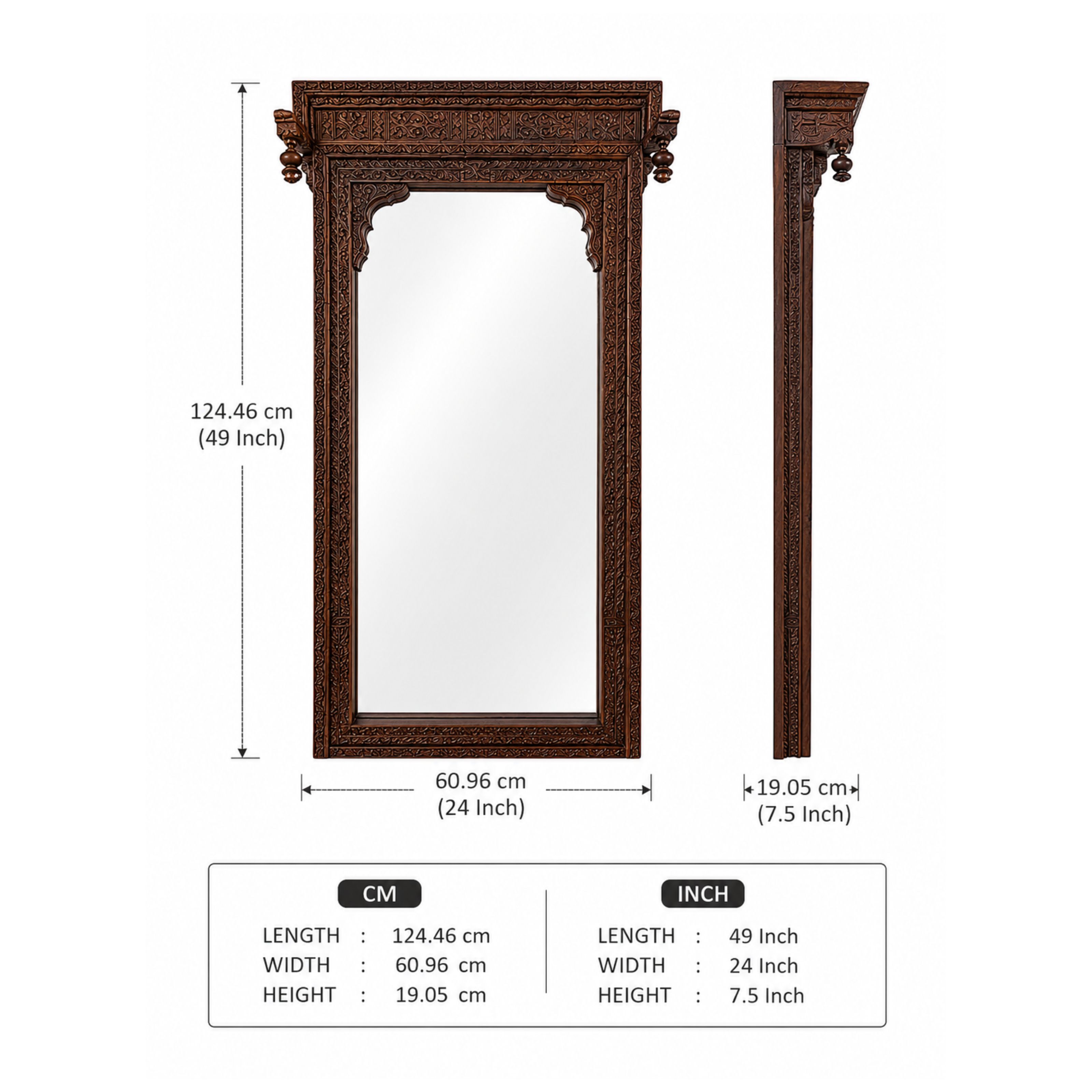 Rajwara Arch Mirror