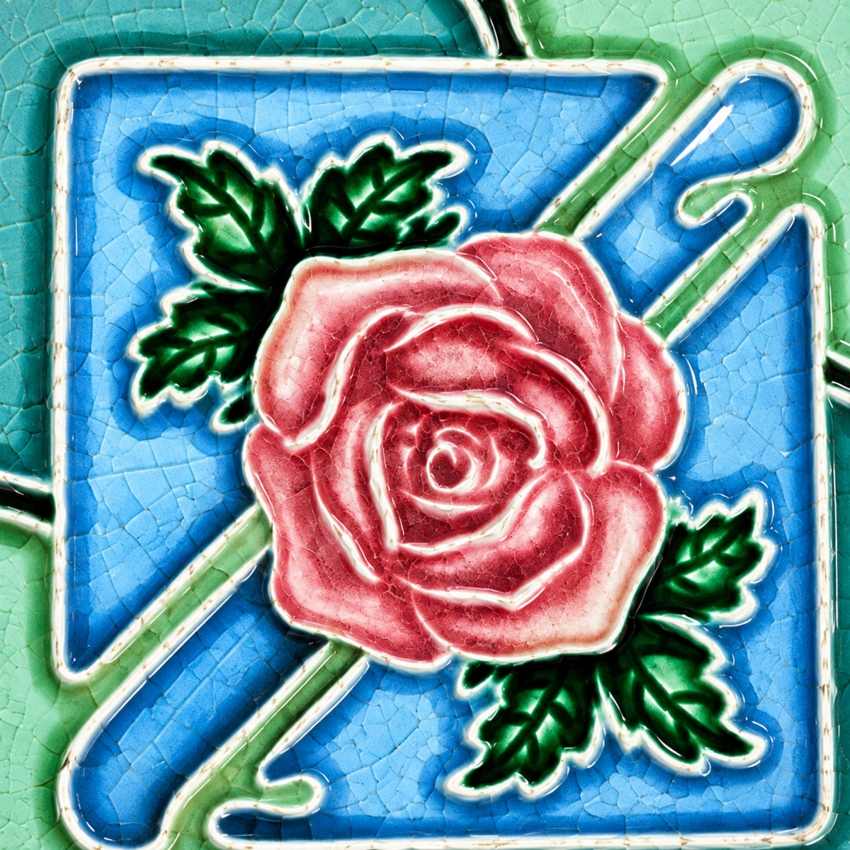 Antique Ceramic Accent Tile