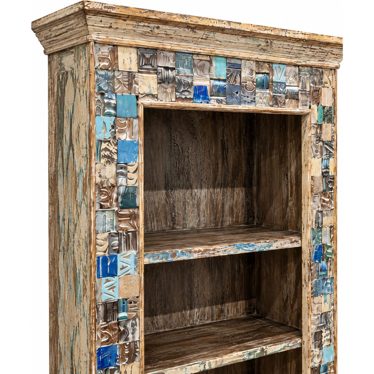 Timberline Reclaimed Wood Open Shelf