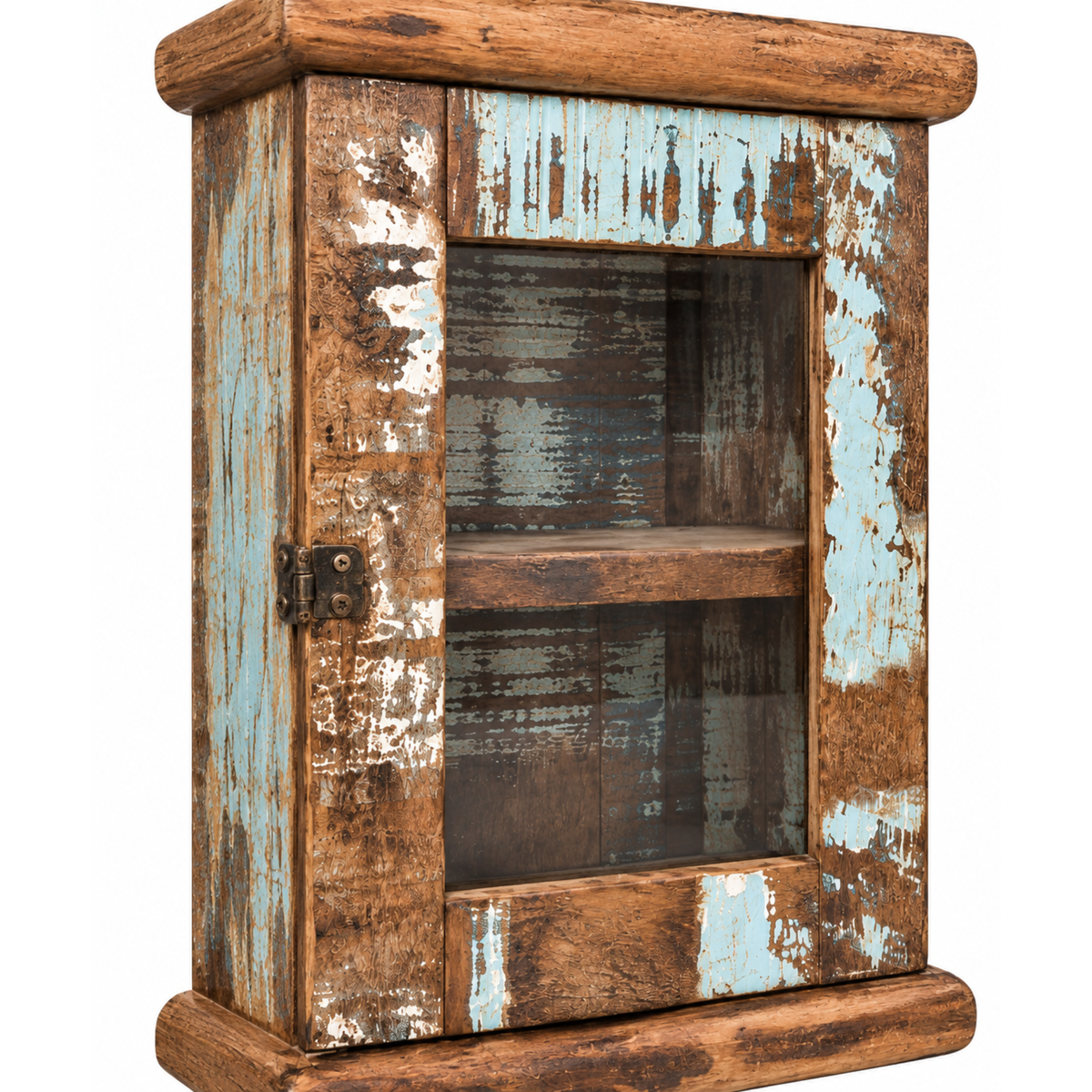 Harbor Blue Distressed Key Organizer
