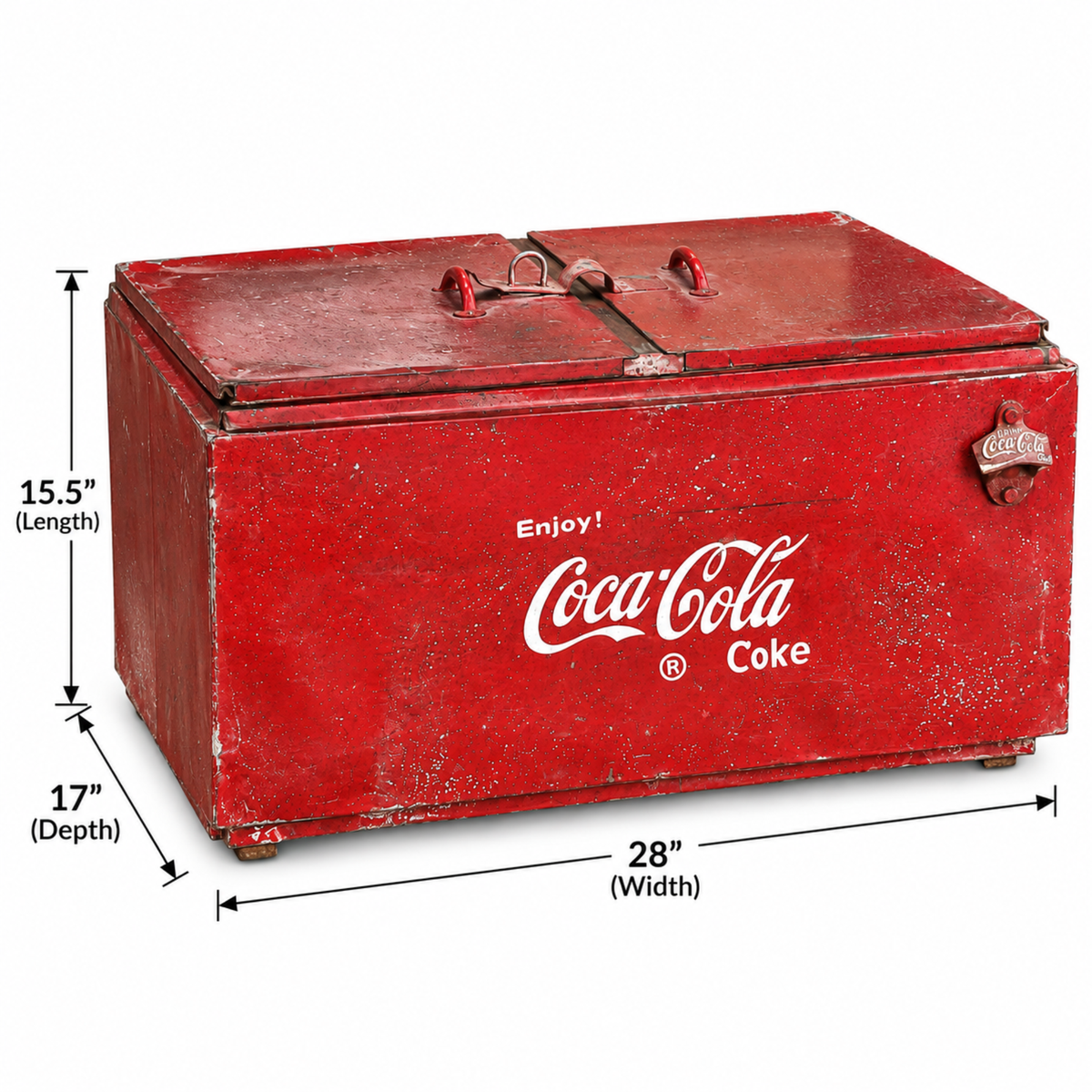 Heritage Coca-Cola Insulated Cooler Chest