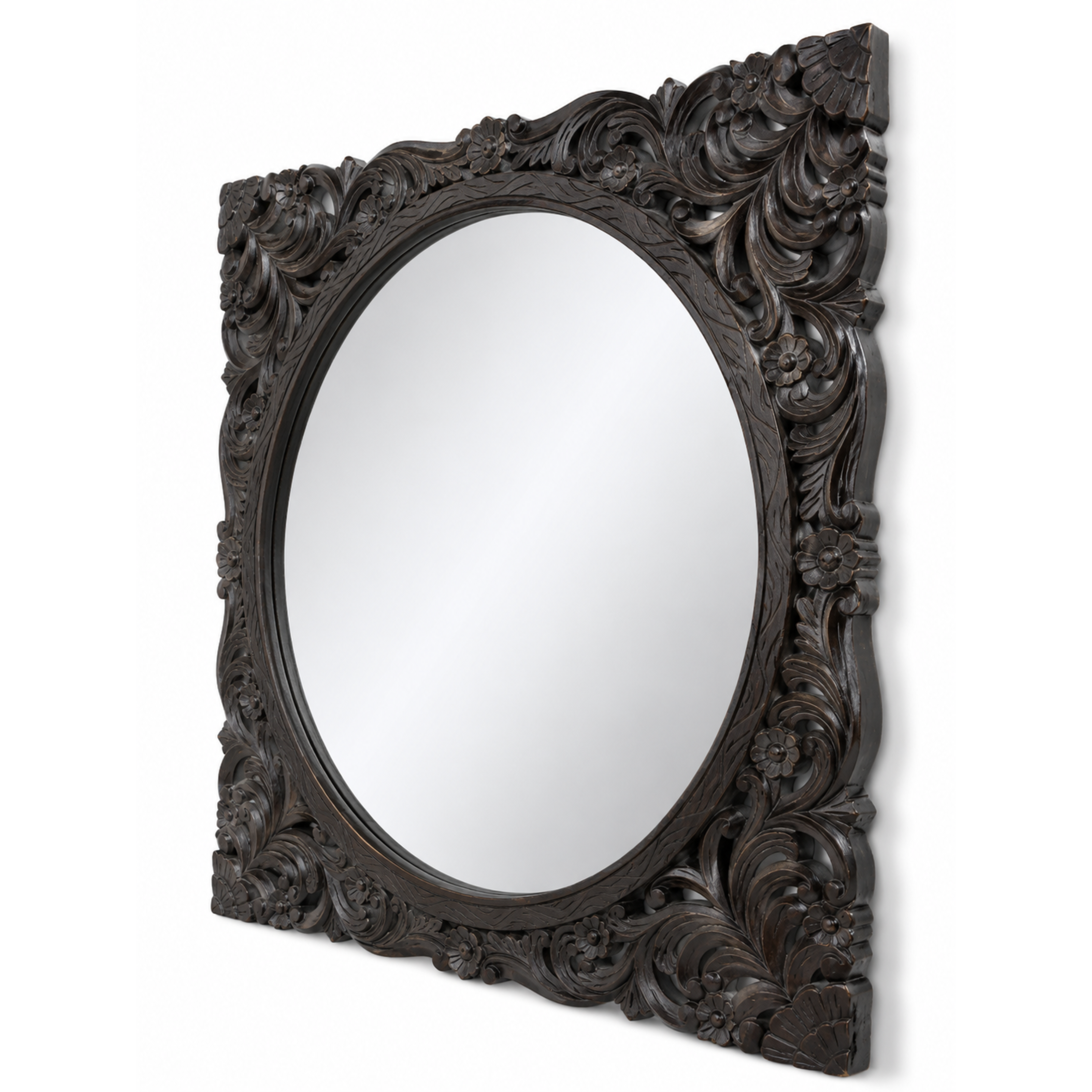 Noir Blossom Mirror
