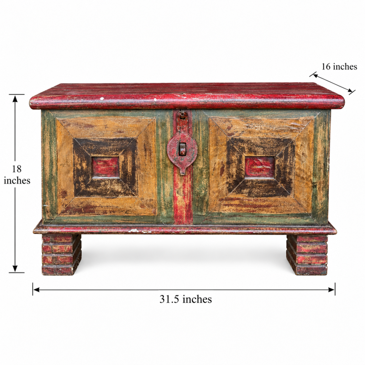 Alderwood Heritage Vintage Storage Trunk