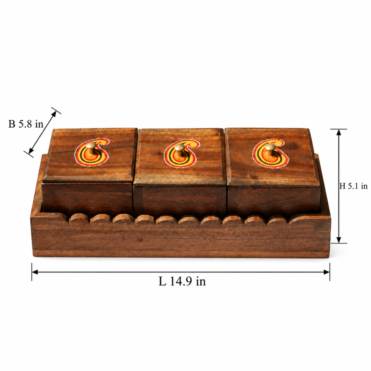 Heritage Artisan Trinket Drawer Box
