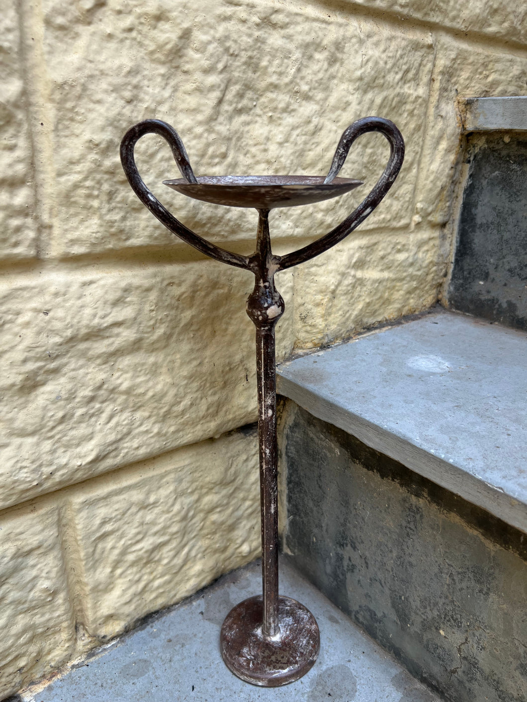 Wrought Iron Trophy Candle Stand