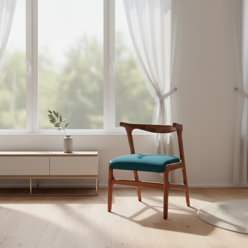Oslo Wooden Lounge Chair