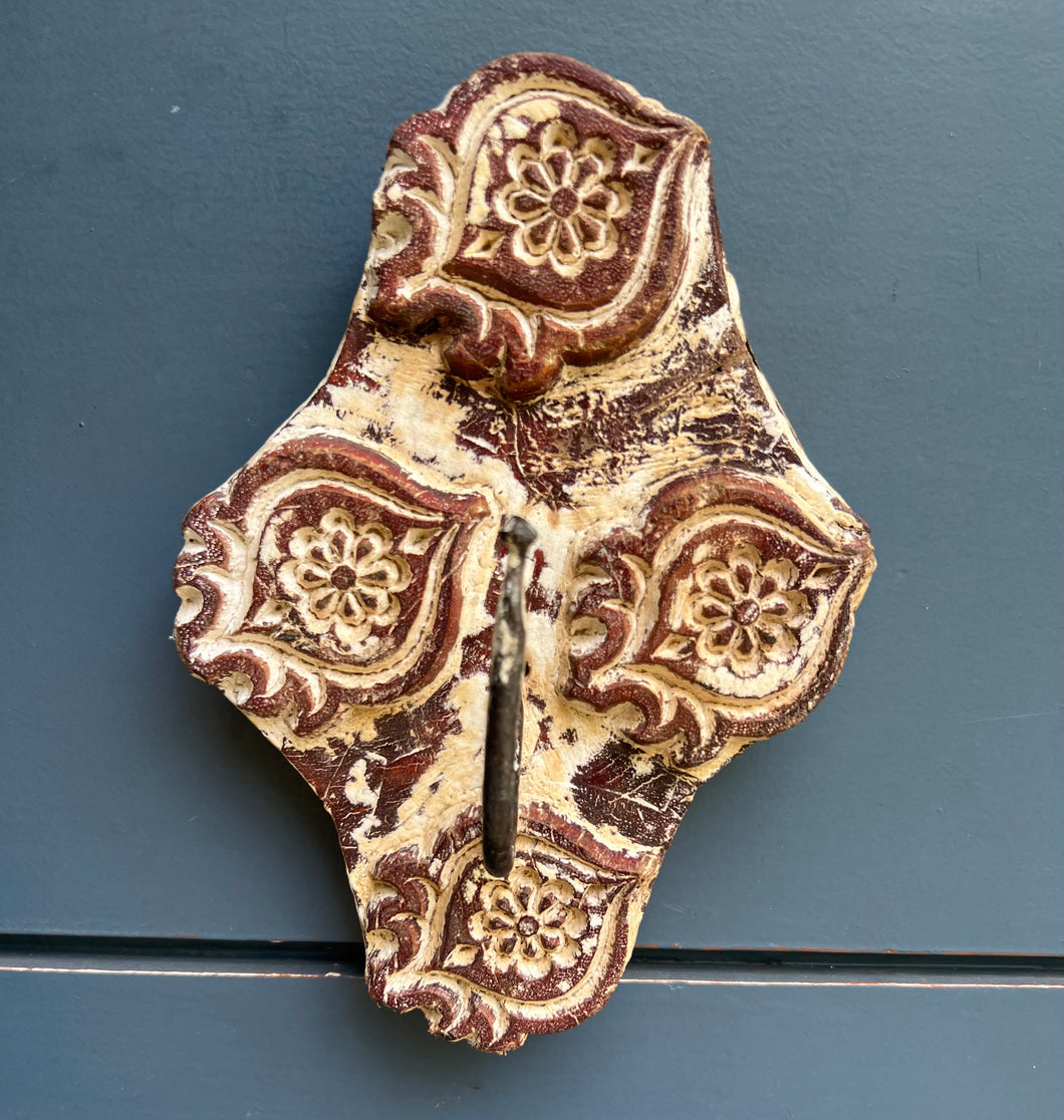 Carved Wood with Hook
