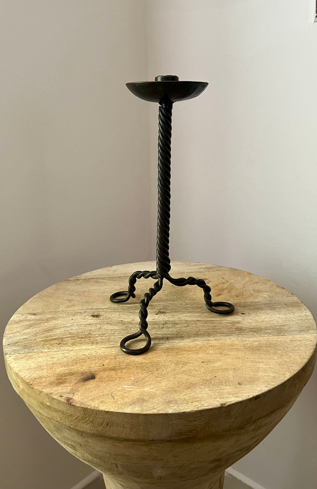 Wrought Iron Candle Stand