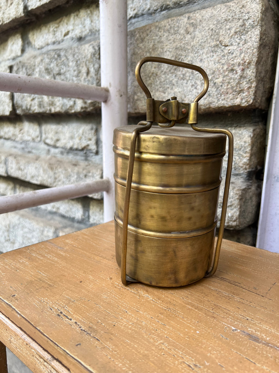 Brass Tiffin Carrier