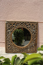 Load image into Gallery viewer, Wooden Carved Mirror
