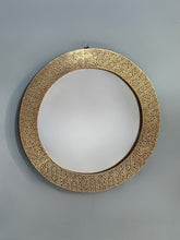 Load image into Gallery viewer, Intricate Metal embossed wall mirror
