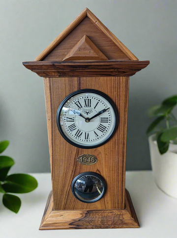 Wooden Table Clock