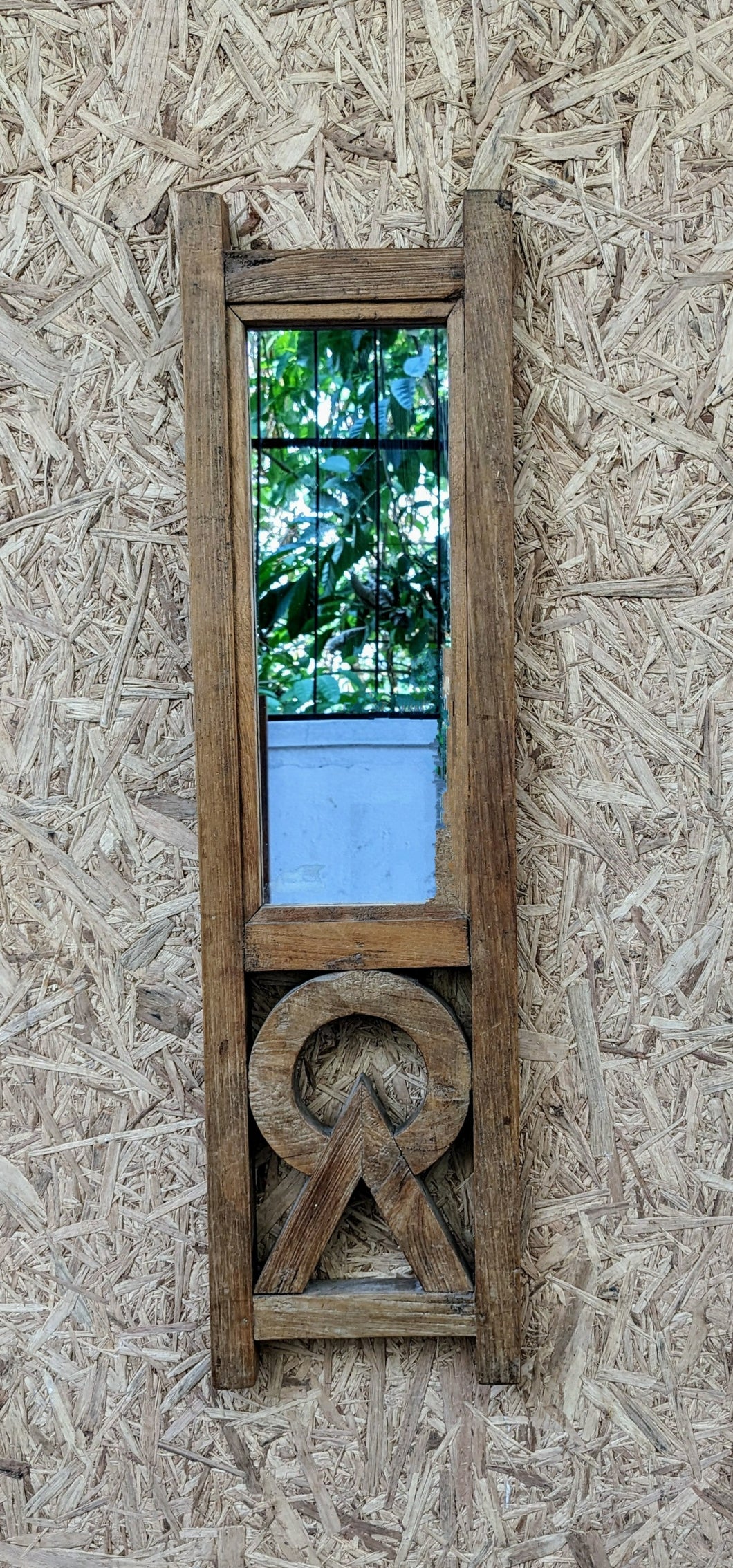 Unique Wooden Frame with Mirror