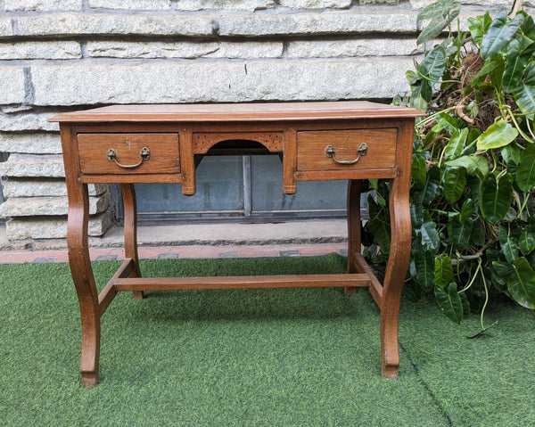 Teakwood Desk with Drawers