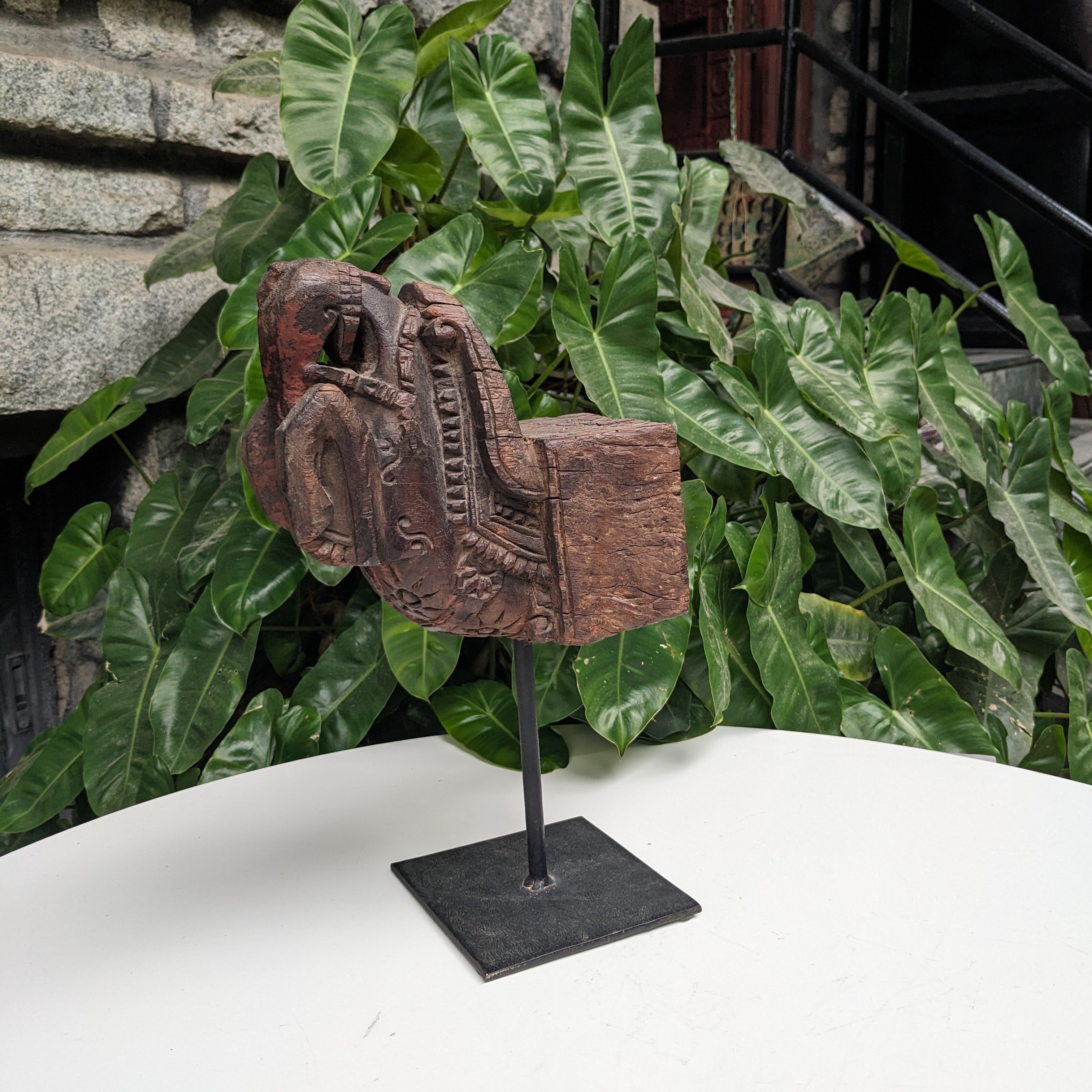 Wooden Horse Table Accent