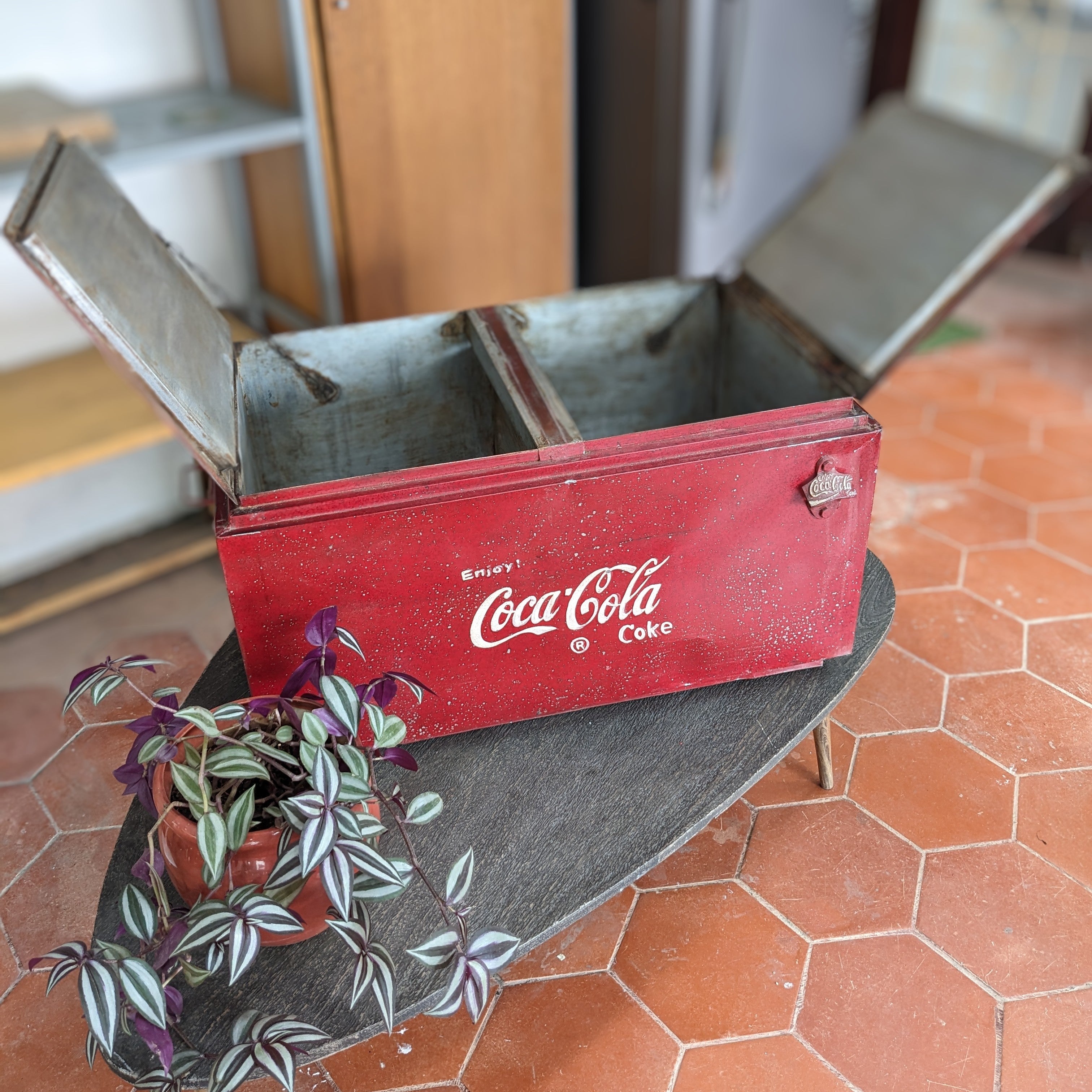 Vintage Coca Cola Cooler – Bangalore Hunts