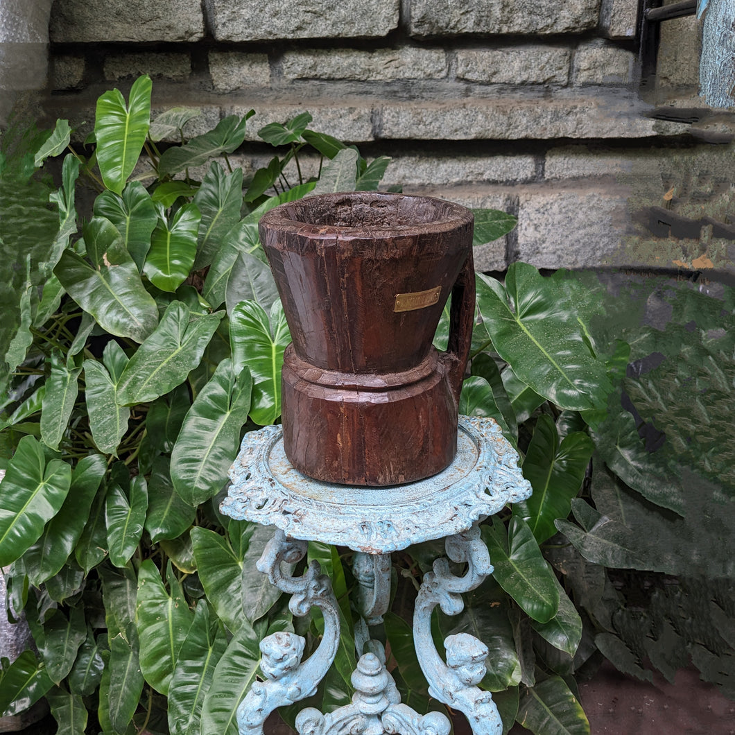 Vintage Wooden Beaker