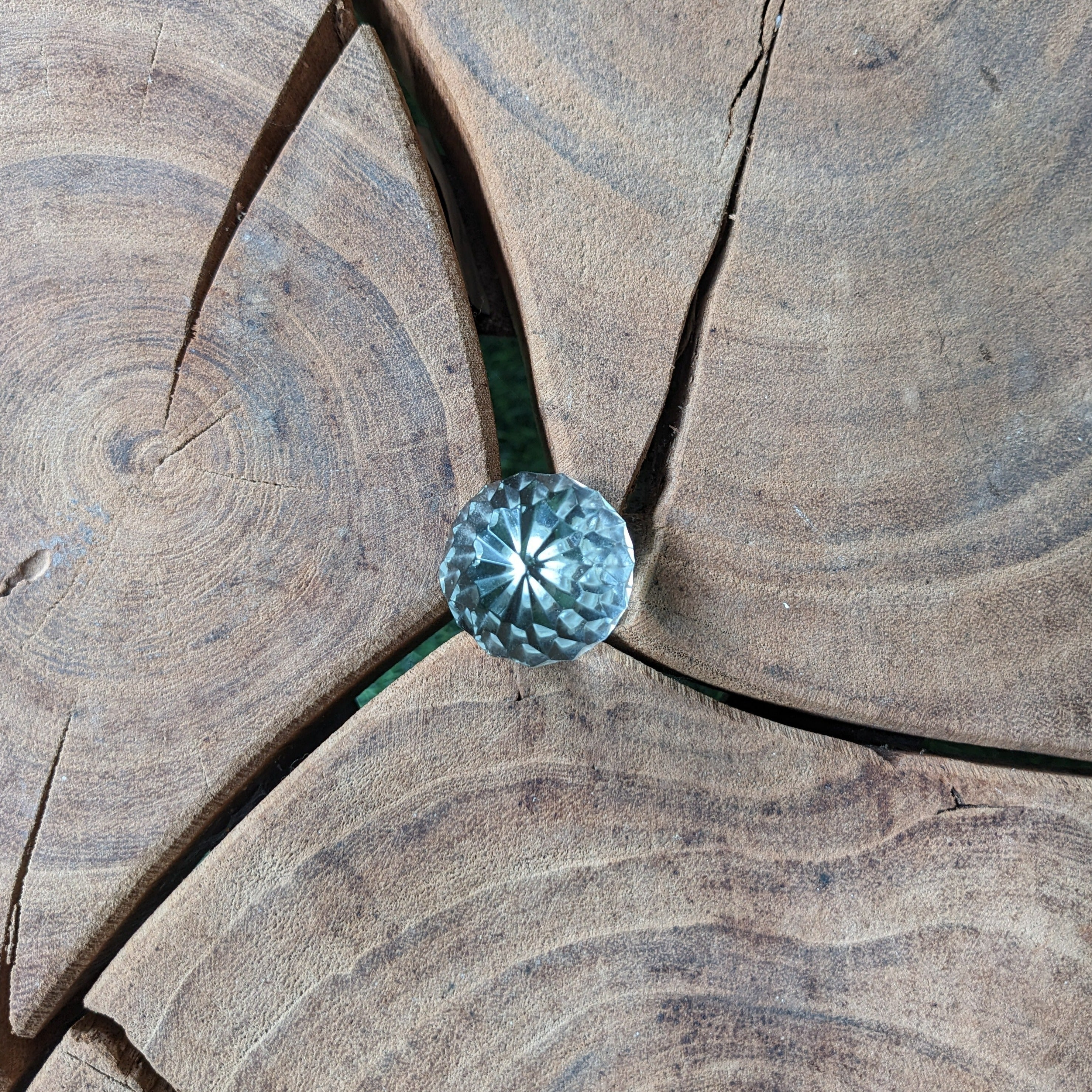 Transparent Glass Knob