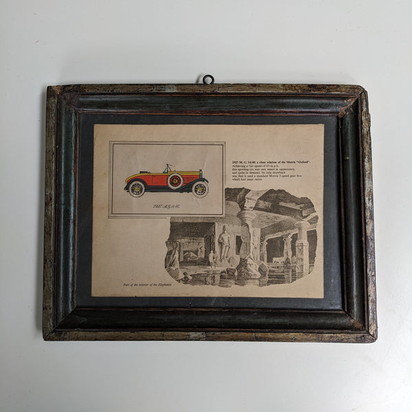 Vintage Paper Print Ad of MG